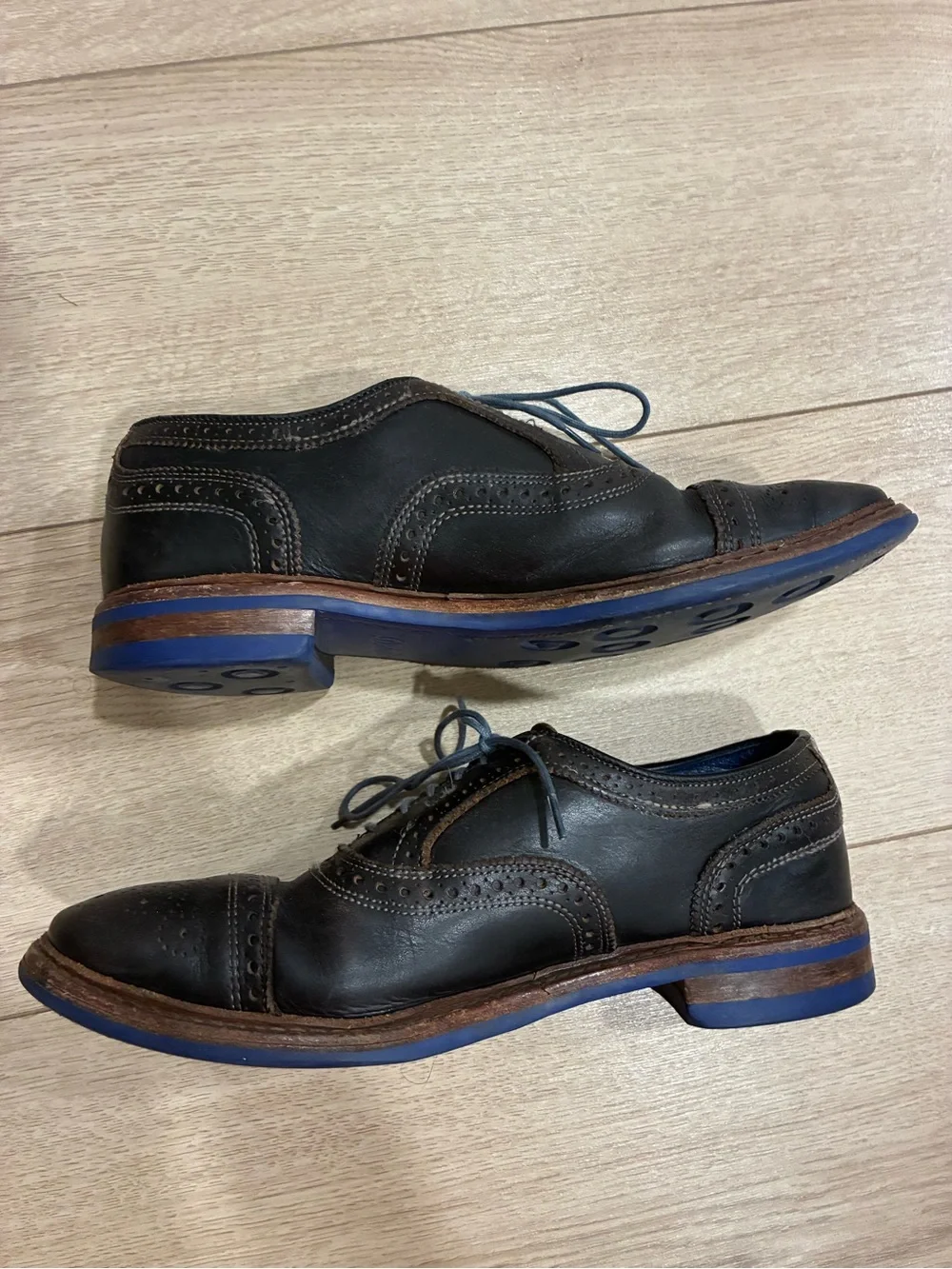 Allen Edmonds Men’s Strandmok Cap Toe Oxfords Black Size 9